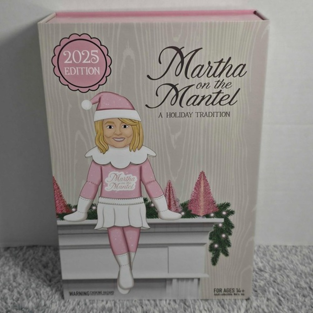 Martha on the Mantle A Holiday Tradition 2025 Edition‎ 10.5" Christmas Xmas NEW